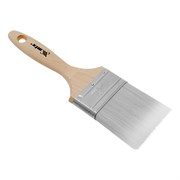 Кисть плоская Platinum 3", искусственная щетина, деревянная ручка MTX 83335