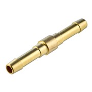 Соединитель неразъёмный, ?6 и 6 мм, латунь Сварка