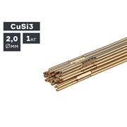 Пруток сварочный TIG, бронза (CuSi3), ? 2,0 мм, 1,0 кг Сварка