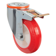 Колесо полиуретановое EMES EM04 ZKP 150 F