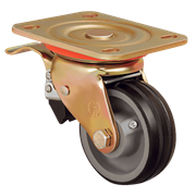 Колесо большегрузное обрезиненное EMES ED01 VBR 125 F