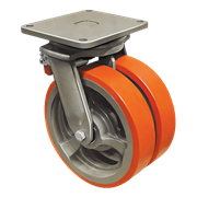 Колесо сдвоенное большегрузное EMES EW01 VBP 250 F