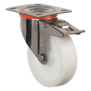 Колесо большегрузное нейлоновое EMES EZ01 HKZ 150F (INOX)