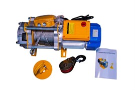 Лебедка электрическая TOR КCD (TSA) 300/600 40/20 м 220В (алюминиевый корпус) 1023995