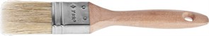 ЗУБР  УНИВЕРСАЛ 38 мм, 1,5 светлая натуральная щетина, деревянная ручка, Плоская кисть, ЭКСПЕРТ (01005-038)