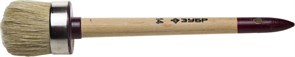 ЗУБР  УНИВЕРСАЛ 50 мм, светлая натуральная щетина, деревянная ручка, Круглая кисть, МАСТЕР (01501-50)