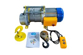 Лебедка электрическая TOR КCD (TSA) 300/600 60/30 м 24 м/мин 380В (алюминиевый корпус) 1034602