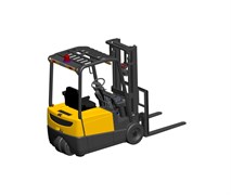 Погрузчик электрический трехопорный TOR 2,0 т 4,5 м CPD20SA-20 сайдшифт, своб. ход мачты 1045723