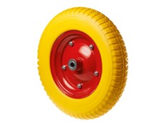 Колесо литое полиуретановое 360 мм PU 2400-16-1 (16 мм шариковый подшипник) 1046283