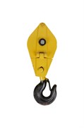 Блок монтажный однорольный с  крюком TOR HQG(L) K1-1,0 т с откидной щекой (K) 1048147