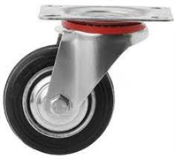 Колесо поворотное резина SC 97 85 мм (F) 1046151