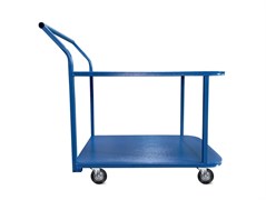 Тележка платформенная TOR ТП-2Я (600х900) 2х-ярусная (125мм)  1048045