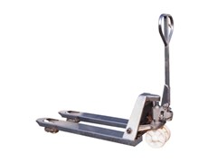 Тележка гидравлическая оцинкованная 2500 кг 1150 мм нейлоновые колеса TOR WH-25G 1048444