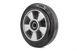 Колесо резиновое 200х50 мм с подшипником для тележек гидравлических BF/WB/RHP/BFS 1000916