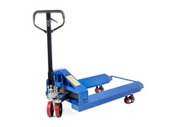 Тележка гидравлическая для рулонов 2500 кг 1150х850 мм полиуретановые колеса TOR ZT 1182529