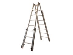 Двухсторонняя алюминиевая стремянка Эйфель Восьминог 208