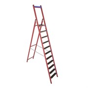 Стремянка диэлектрическая с симметричной опорой Диэлектрик Евро-Телеком, 12 ступеней ССД-3,0ЕТ