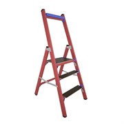 Стремянка диэлектрическая с симметричной опорой Диэлектрик Евро-Телеком, 3 ступени ССД-0,7ЕТ