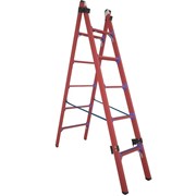 Лестница-стремянка двухсекционная универсальная диэлектрическая Диэлектрик 2x5 ступеней ССД-У