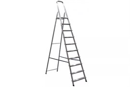 Алюминиевая стремянка TOR SL9 9 ступеней 1006537