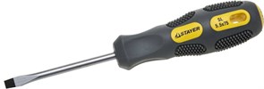 Шлицевая отвертка Stayer Professional-Max Grip SL5.5 75мм 2580-05-075 G