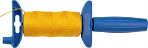 ЗУБР  50 м, желтый, Нейлоновый шнур для строительных работ, ЭКСПЕРТ (06410-50)