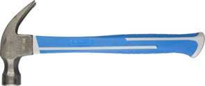 Молоток-гвоздодер ЗУБР фибергласовая рукоятка, 560г 20265-560_z01