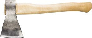 Кованый топор ЗУБР деревянная рукоятка, 600г 20625-08