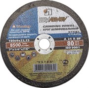 Шлифовальный круг ЗУБР абразивный, торцевой, 180мм 36204-180-6.0_z01