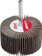 Шлифовальный круг ЗУБР "Мастер"лепестковый, веерный, P180, 30х60мм 36602-180