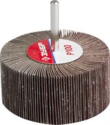 Шлифовальный круг ЗУБР "Мастер"лепестковый, веерный, P100, 40х80мм 36604-100