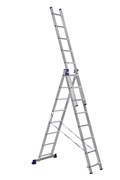 Алюминиевая трехсекционная лестница Elkop Hobby VHR 3х8