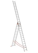 Алюминиевая трехсекционная лестница Вектор 3х15 4415