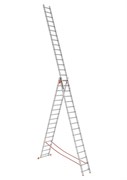 Алюминиевая трехсекционная лестница Вектор 3х17 4417