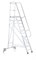 Передвижная лестница с платформой Zarges Z500 односторонняя, 9 ступеней 40239 - фото 101254