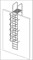 Наружная пожарная лестница Krause оцинкованная сталь, 11,76м 836014 - фото 11942