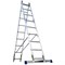 Алюминиевая двухсекционная лестница Алюмет H2 2х7 5207 - фото 15556