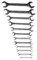 Набор рожковых ключей Зубр Профи 6-32мм, 12шт 27021-H12 - фото 156254