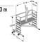 Алюминиевая вышка-тура Hailo ProfiStep multi 3м 2х6 9476-001 - фото 158154 Алюминиевая вышка-тура Hailo ProfiStep multi 3м 2х6 9476-001 - фото 158154