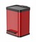 Мусорный контейнер Hailo ?ko uno Plus M 17л., сталь, красный, арт. 0619-240, шт - фото 158509