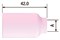 Керамическое сопло Fubag для газовой линзы №5 D=8 FB TIG 17-18-26, 10 шт - фото 171797
