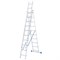 Алюминиевая трехсекционная лестница Сибртех 3x10 ступеней 97820 - фото 249681