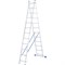 Алюминиевая двухсекционная лестница Сибртех 2x12 ступеней 97912 - фото 249901