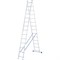 Алюминиевая двухсекционная лестница Сибртех 2x14 ступеней 97914 - фото 249903