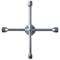 Баллонный ключ-крест Matrix Professional 1/2" 17x19x21x22 мм 14244 - фото 253059