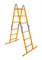 Диэлектрическая шарнирная лестница ЗЭП ЛСПТС-4х1,5/1,0П-55 - фото 259212