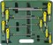 Набор имбусовых Т-образных ключей Kraftool Industrie Torx T10-T50, 9шт 27455-H9 - фото 262972