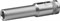 KRAFTOOL  FLANK, 1/4", 6 мм, Удлиненная торцовая головка (27817-06) - фото 263059