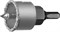 ЗУБР  38 мм, L 25 мм, карбид вольфрама, Коронка-чашка с державкой и сверлом, Профессионал (33360-038) - фото 270505