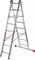 Алюминиевая двухсекционная профессиональная лестница NV 322 2х15 Новая Высота 3220215 - фото 272058